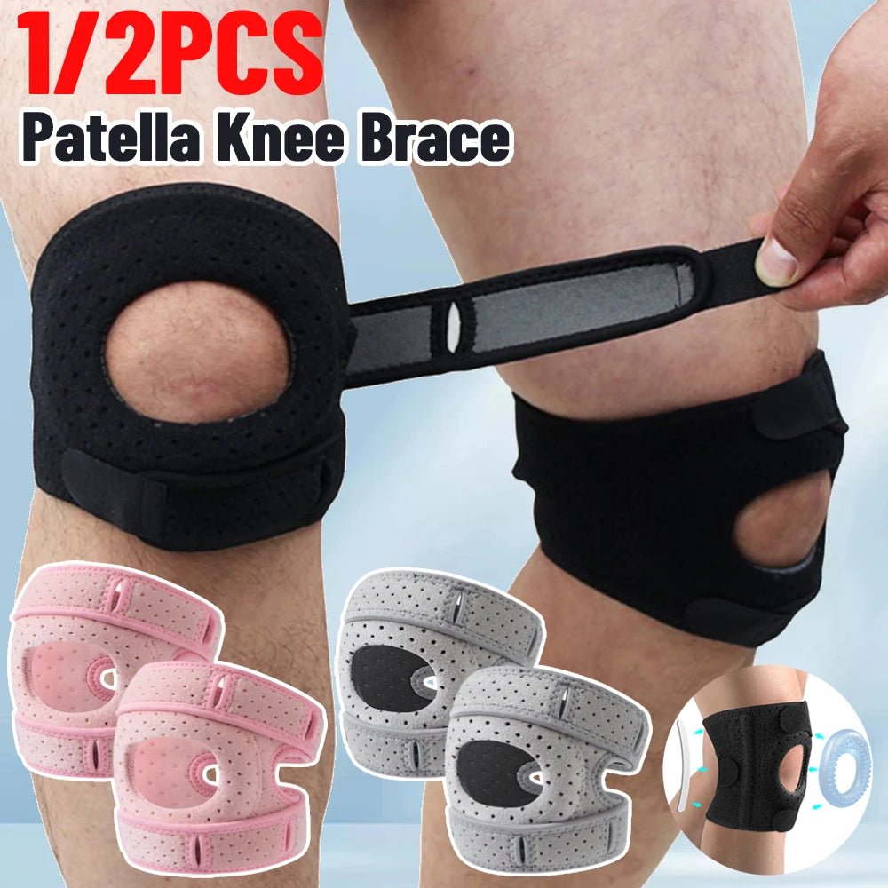 Adjustable Patella Knee Brace for Running Sports - silverfoxgoods